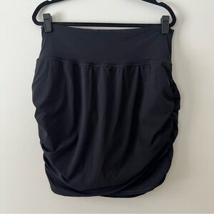 Athleta Transcend Skort 2X Black Athletic Tennis Golf Pickleball